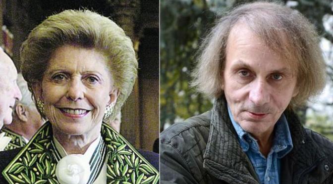 L&rsquo;historienne Hélène Carrère d&rsquo;Encausse invite Michel Houellebecq à rejoindre l&rsquo;académie française.