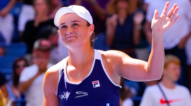 la numéro 1 mondiale de tennis, Ashleigh Barty, met un terme à sa carrière !