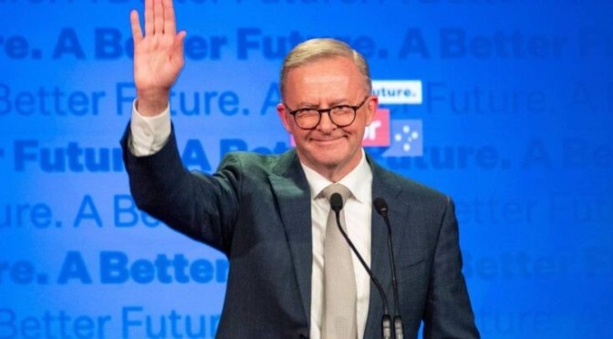 Australie : Le travailliste Anthony Albanese officiellement investi Premier ministre.