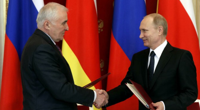 Une région séparatiste de Géorgie va organiser un référendum d&rsquo;intégration à la Russie.