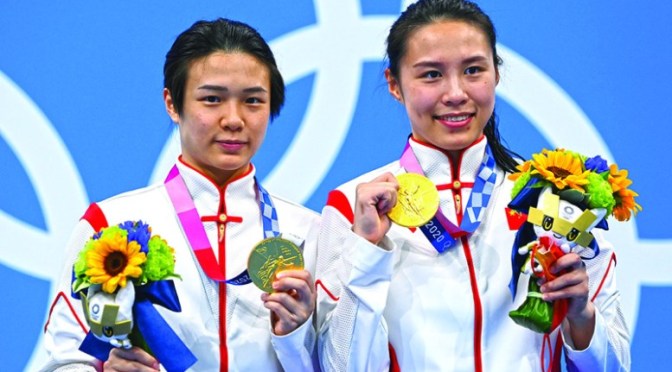 JO Tokyo – Plongeon synchronisé à 3 m (Dames) : la Chine remporte l&rsquo;or, le Canada s&rsquo;adjuge l&rsquo;argent!