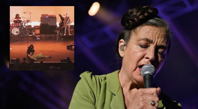 La chanteuse Catherine Ringer victime d&rsquo;un Malaise sur scène.