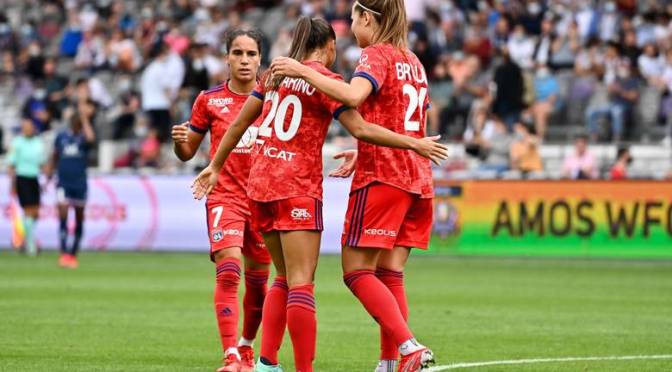 Championnat de France D1 Arkema 2021-2022 (journée N°1) : Entame parfaite pour l&rsquo;Olympique Lyonnais qui s&rsquo;impose face à Reims.