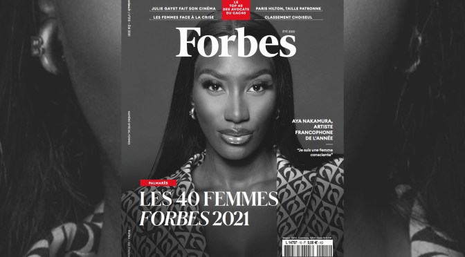 Aya Nakamura fait la une de « Forbes France » pour un numéro inédit.