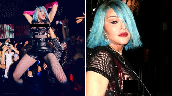 Musique  : Madonna a mis le feu dans un concert improvisé à New-York pour les « LGBTQ »!