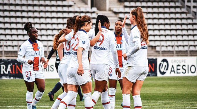 Championnat de France D1 Arkema 2020-2021 : Le PSG reprend la tête du championnat.