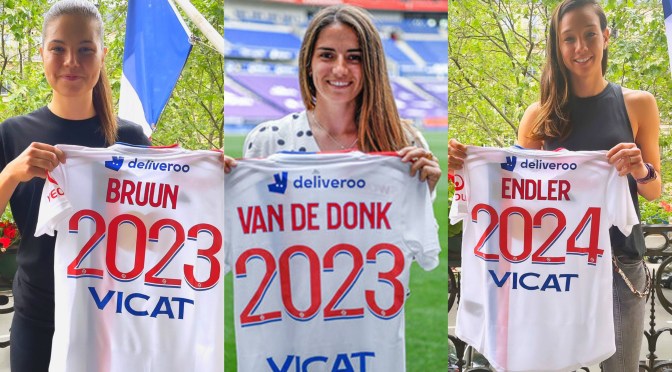 Mercato : L&rsquo; OL officialise les signatures de Christiane Endler, Signe Bruun et Daniëlle Van de Donk !