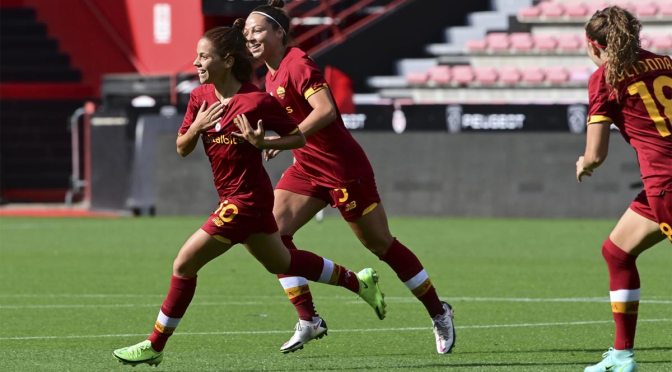 Amos Women&rsquo;s French cup : Le Paris Saint-Germain éliminé en demi-finale par l&rsquo;AS Roma.