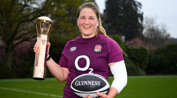 Rugby – Tournois des six nations 2021 : La joueuse anglaise Poppy Cleall élue meilleure joueuse du tournoi.
