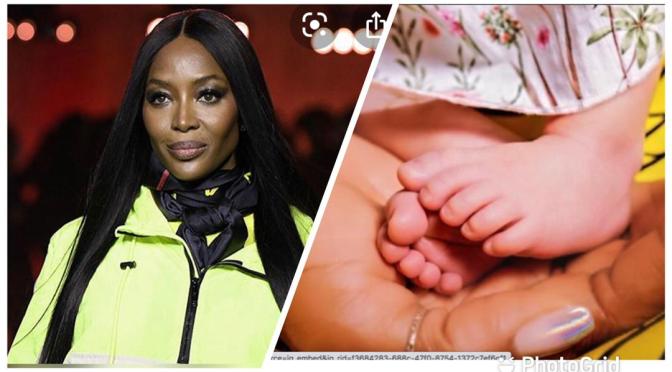 Naomi Campbell donne naissance à son premier enfant à 50 ans !