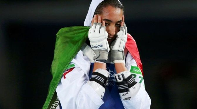 Kimia Alizadeh, unique Iranienne médaillée olympique, fuit son pays !