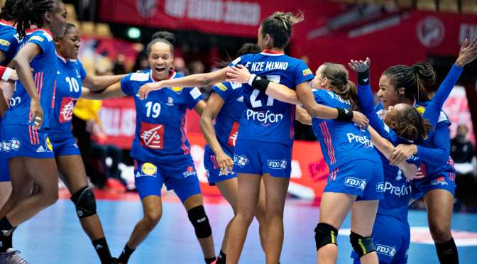 Handball – Euro 2020: les Bleues se qualifient pour la finale en surclassant la Croatie