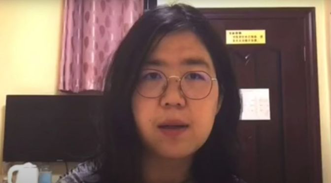 Covid-19 : Une Chinoise condamnée à 4 ans de prison après ses reportages à Wuhan