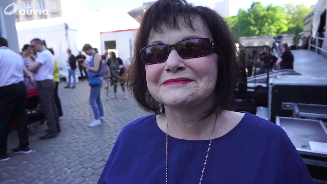 Maurane la veille de son décès lors de son dernier concert