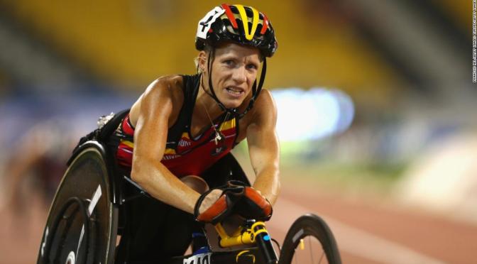 La championne paralympique belge, Marieke Vervoort est décédée.