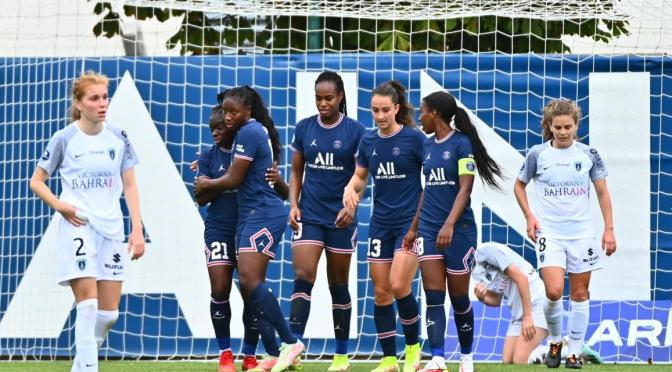 Championnat de France D1 Arkema 2021-2022 – 4e journée (3/3) : Le Paris Saint-Germain marche sur le Paris FC pour s&rsquo;offrir le derby !