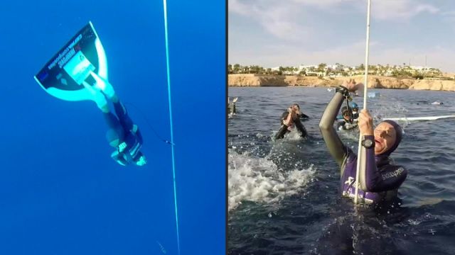 Sports – plongée en apnée : Alenka Artnik établit un nouveau record du monde