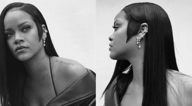 Mode : Rihanna invente une nouvelle coupe de cheveux pour la promo de son 1er parfum.
