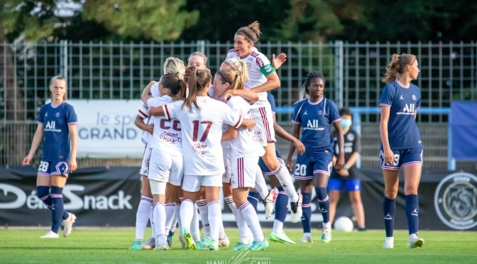 Football – match pré-saison 21/22 : PSG 0 – 3 Girondines de Bordeaux (album photos).