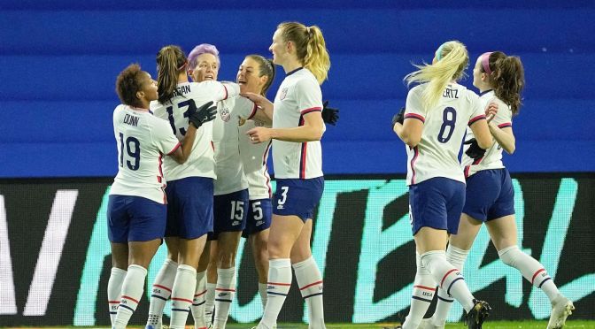 Football : L&rsquo;équipe de France s&rsquo;incline face aux USA.