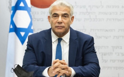 Fraîchement élu Premier ministre d&rsquo;Israël, Yaïr Lapid est reçu à l&rsquo;Élysée (France).