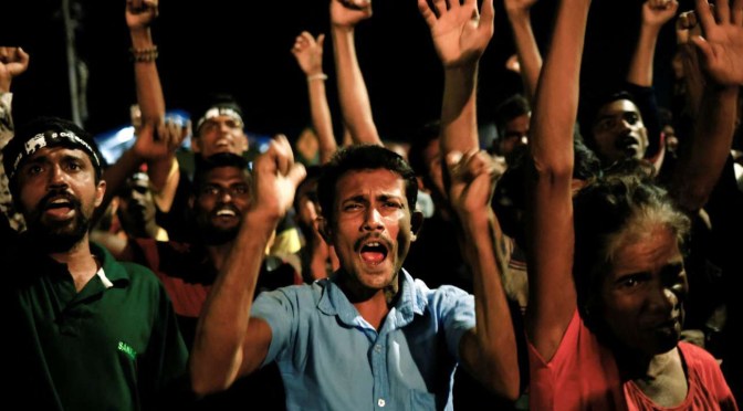 Sri Lanka : le président Rajapaksa, en fuite à Singapour, annonce sa démission !