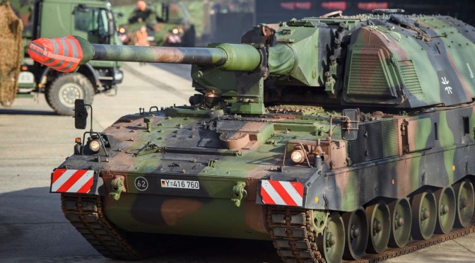 Guerre Russie-Ukraine : L’Allemagne vend 100 obusiers PzH-2000 à l’Ukraine pour près de 2 milliard d’euros!
