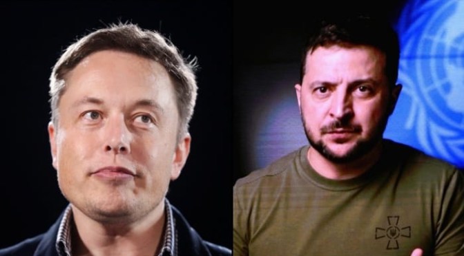 Guerre Russie-Ukraine : Joute verbale entre Elon Musk et des responsables ukrainiens