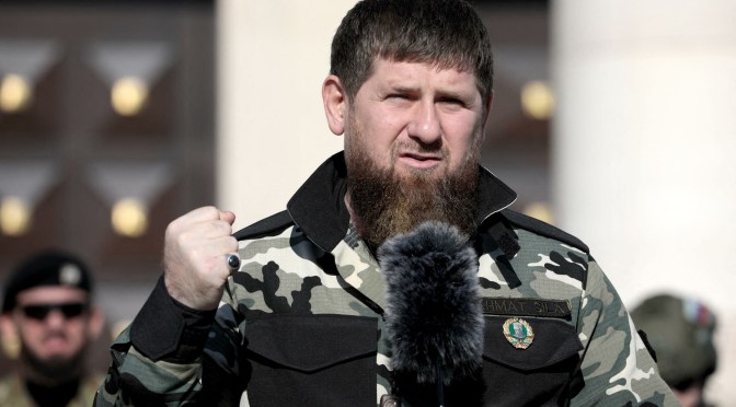 Guerre Russie-Ukraine : le dirigeant tchétchène, Kadyrov, promu général par Vladimir Putin!