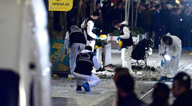 Turquie : le PKK dément toute implication dans l’attentat d’Istanbul