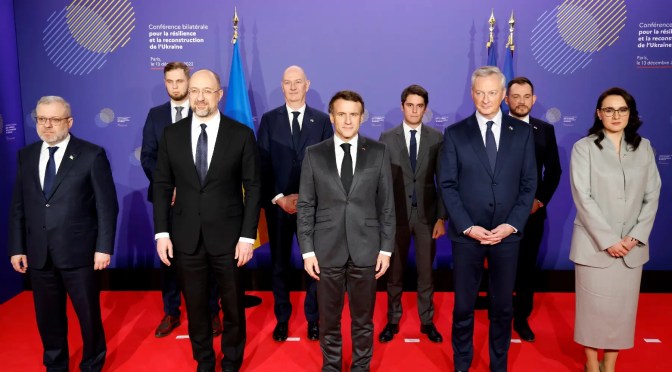 Guerre Russie-Ukraine : un milliard d’euros pour aider l’Ukraine à passer l’hiver…pendant que les européens gèlent!