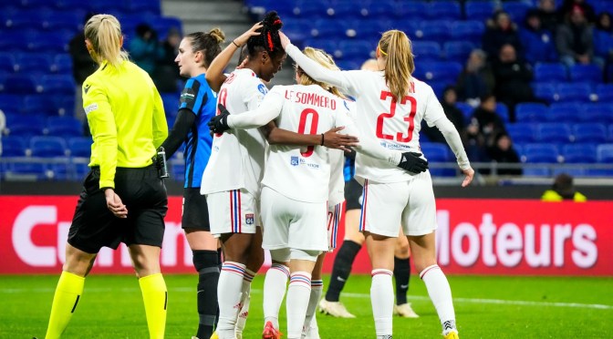 Ligue des championnes : L’OL s’impose face à Zurich et signe sa 100e victoire en Ligue des Championnes UEFA!