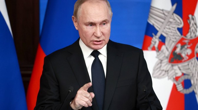 Russie : Vladimir Putin veut renforcer la coopération militaire avec la Chine