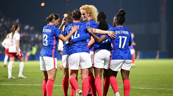 Football féminin – Tournoi de France 2023 : L’équipe de France bat le Danemark pour son entrée en lice !