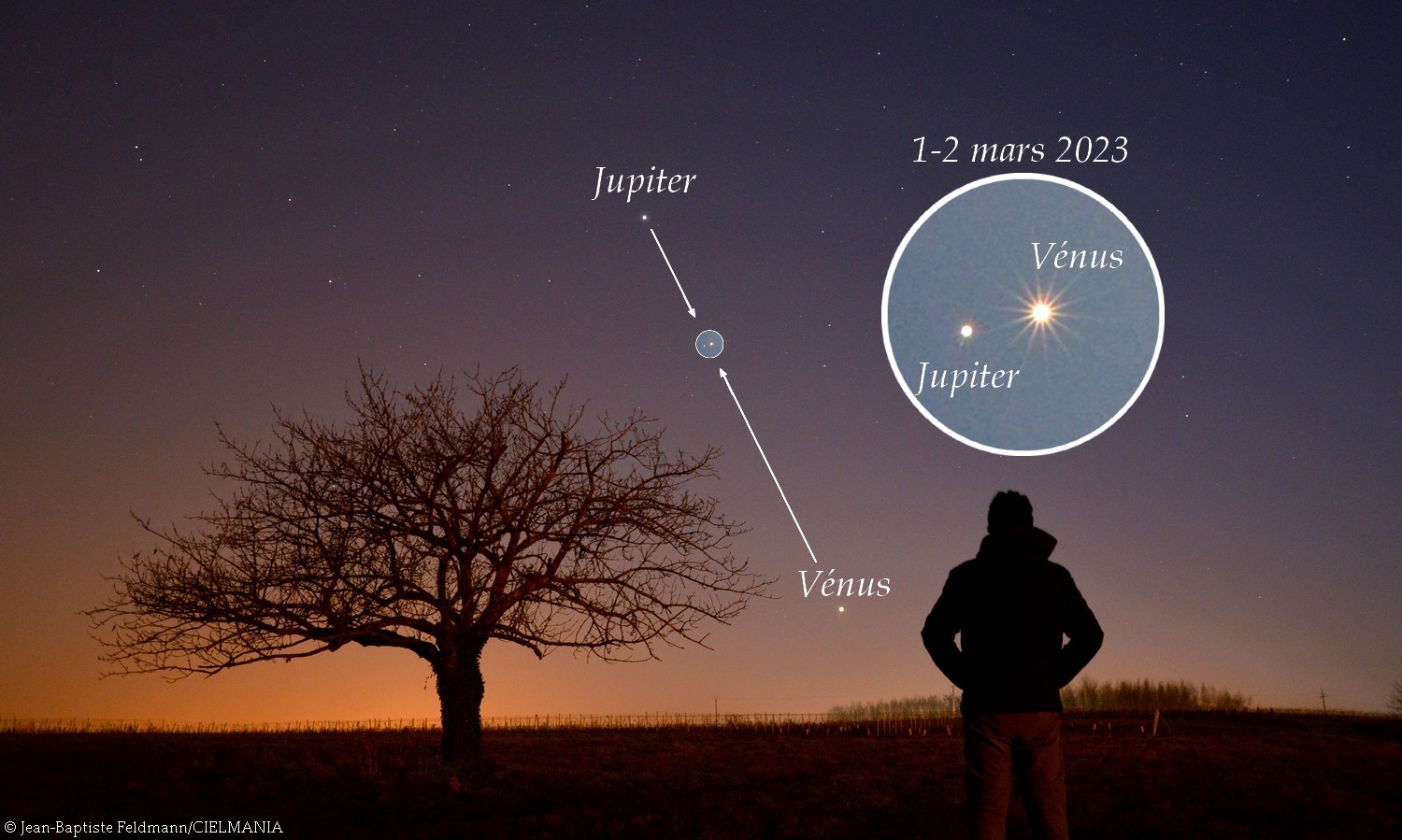Rapprochement entre Vénus et Jupiter comment observer la rencontre — free download