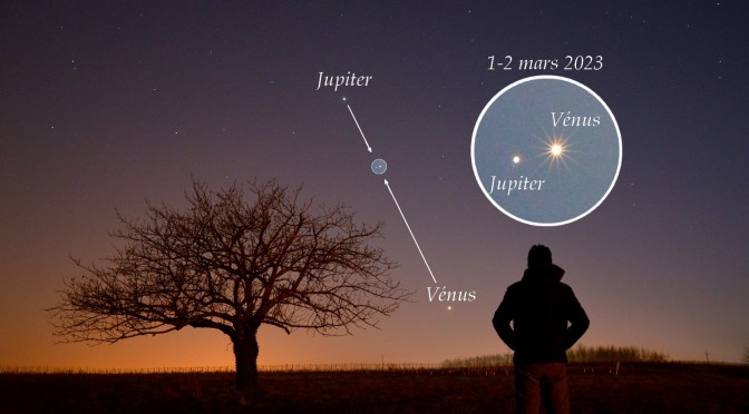 Rapprochement entre Vénus et Jupiter : comment observer la rencontre des 2 planètes les plus brillantes du ciel ?