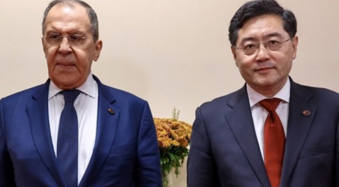 Au G20, la Russie et la Chine dénoncent les &laquo;&nbsp;menaces&nbsp;&raquo; des Occidentaux