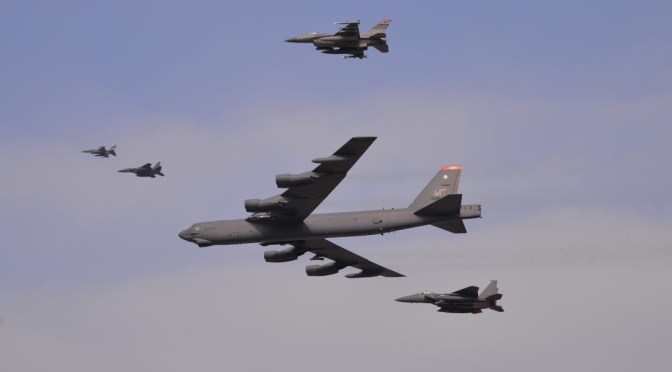 Provocation de l&rsquo;OTAN avec ses Bombardiers B-52 stratofortress au dessus de l’Europe de l’Est