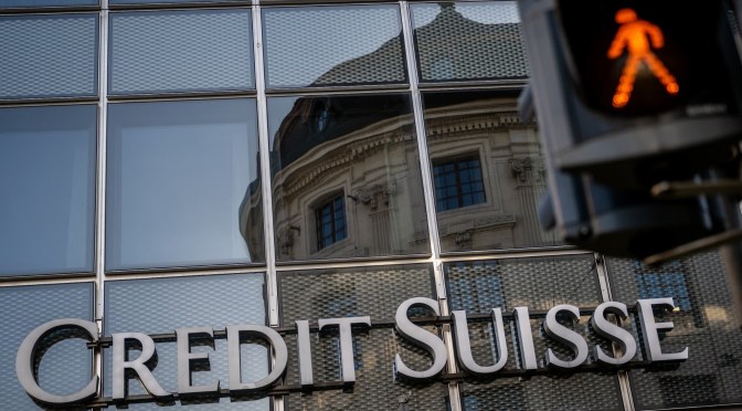 La chute de Credit Suisse en Bourse fait plonger les banques européennes dont BNP Paribas et Société Générale