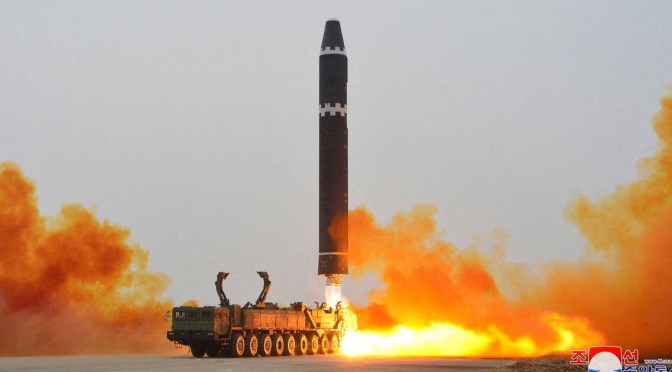 Une nouvelle arme annoncée par la Corée du nord qui inquiète les États-Unis et ses alliés