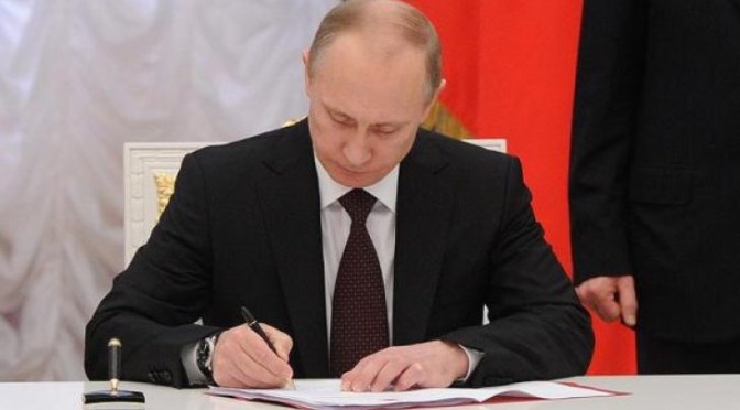 Vladimir Putin signe une loi facilitant la mobilisation des Russes dans l’armée