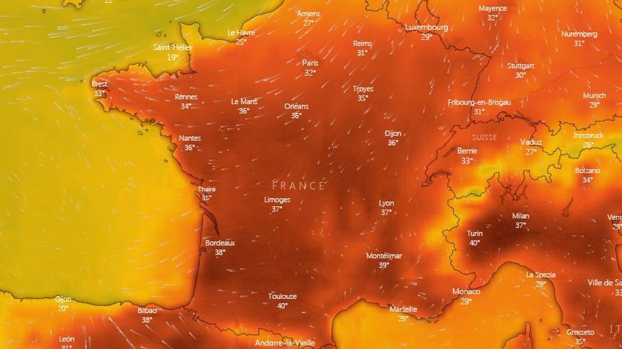 France : les 26 départements qui vont être frappés par la canicule cet ...