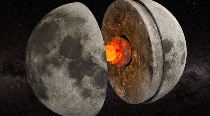 Sciences : Une étude scientifique apporte quelques éclaircissements sur les énigmes entourant le noyau de la Lune