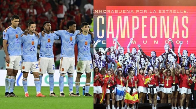 Football : L&rsquo;équipe espagnole de football aura la même dénomination pour les équipes hommes et femmes