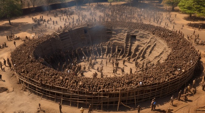 Une structure en bois antérieure à la présence de notre espèce a été mise au jour en Zambie!