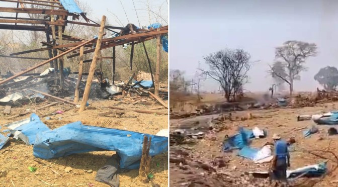 Myanmar : l&rsquo;armée mène une frappe meurtrière contre un camp de déplacés