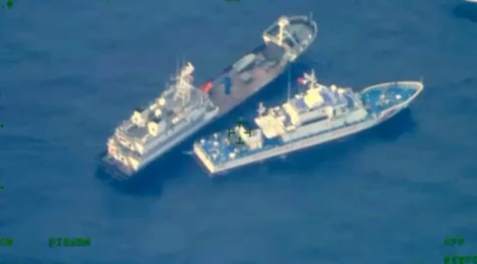 Au large de la mer de Chine du Sud, des incidents de collision impliquant des navires chinois et philippins ont été signalés