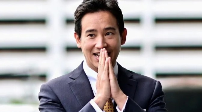 Thaïlande : le principal opposant, Pita Limjaroenrat, condamné à de la prison avec sursis pour une manifestation en 2019