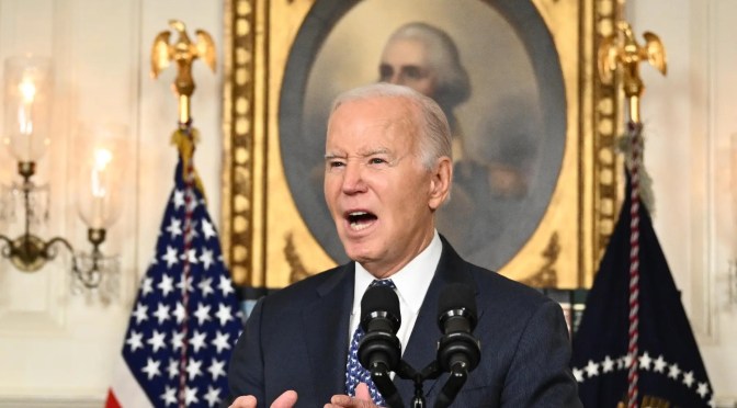 Joe Biden traite Vladimir Putin de &laquo;&nbsp;fils de pute cinglé&nbsp;&raquo; et s’en prend aussi à Donald Trump lors d&rsquo;une rencontre avec des donateurs