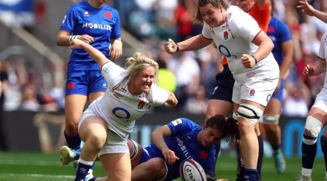 Rugby – Tournoi des 6 Nations femmes : La France s’incline lourdement face à l’Angleterre, qui réalise le Grand Chelem